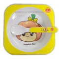 Melamine Kids Square Bowl con logotipo